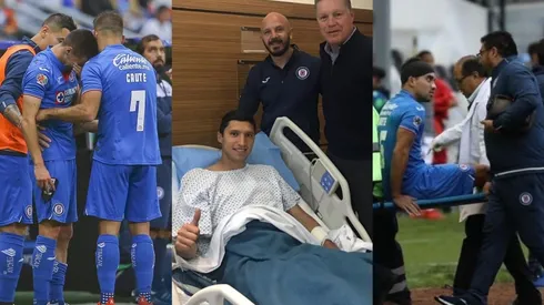 Tres lesionados de gravedad consiguió Cruz Azul este fin de semana.