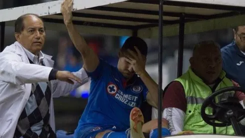 Eustáquio se lesionó de gravedad.