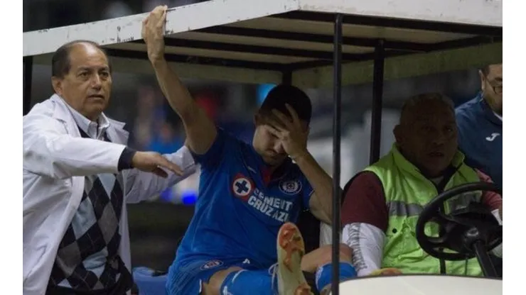 Eustáquio se lesionó de gravedad.