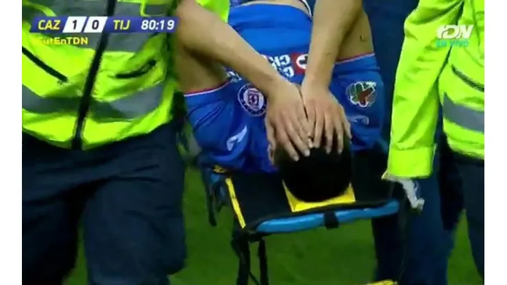 Eustáquio se lesionó.
