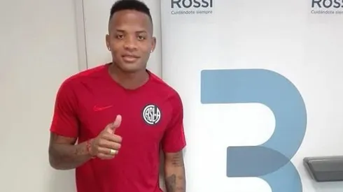 Andrés Rentería fue presentado en San Lorenzo.