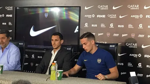 Marcone fue presentado hoy en Boca Juniors. (Archivo)