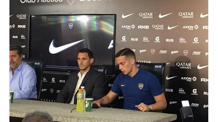 Marcone fue presentado hoy en Boca Juniors. (Archivo)