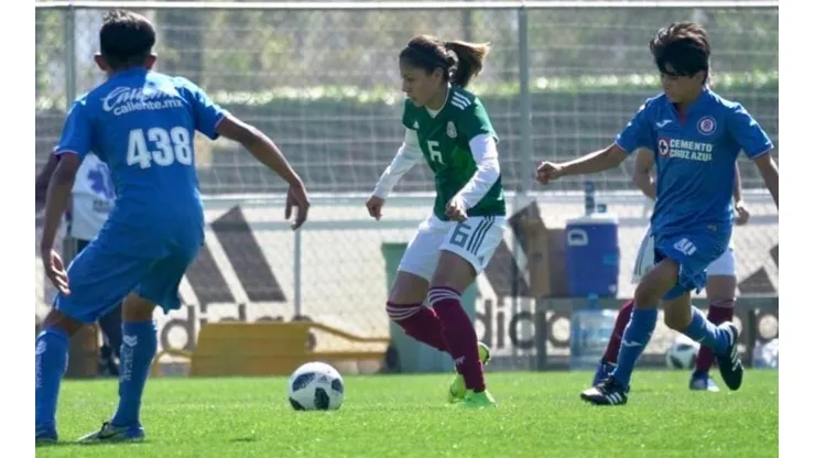 La sub 15 no logró generarle problemas a la Selección Femenil