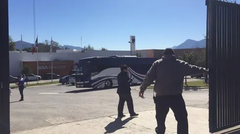 Cruz Azul entrena en Monterrey.