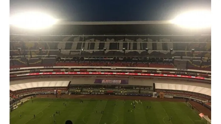 El Azteca está vacío hoy. (ESPN)