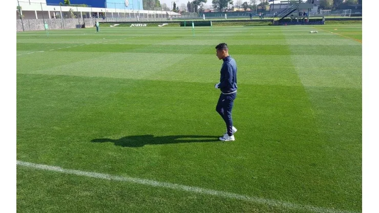 Yotún no completó el entrenamiento de hoy. (Archivo)