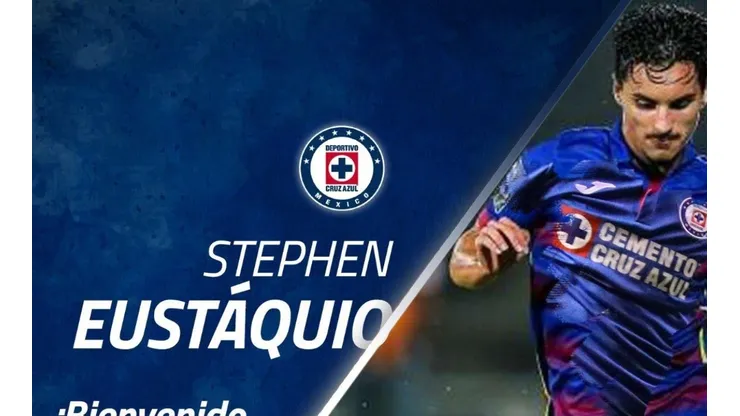 Eustáquio fue presentado esta tarde. (Cruz Azul FC)