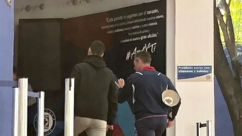 Eustáquio llegó esta mañana a la CDMX. (María Fernanda Mora)