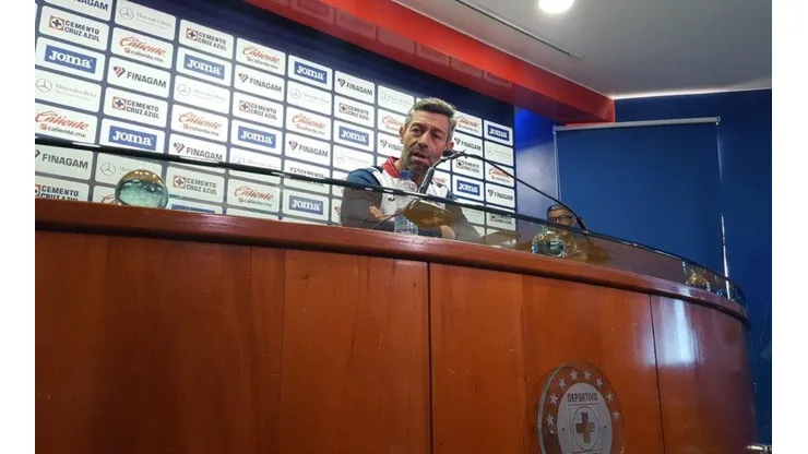 Caixinha atendió a los medios esta mañana. (Archivo)