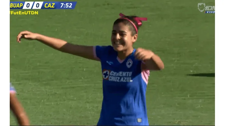 Norma Gaitan anotó el primer gol de La Máquina