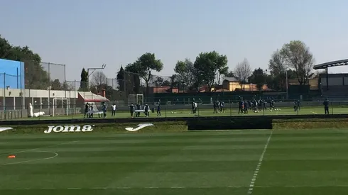 Marcone está entrenando con normalidad. (Abigail Parra)