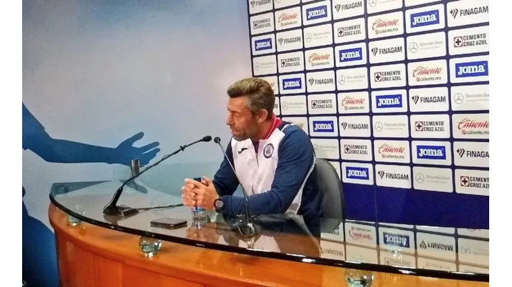 Caixinha habló hoy en rueda de prensa. (Archivo)