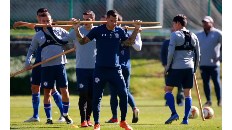 Cruz Azul durante su corta pretemporada. (Foto: Jam Media)