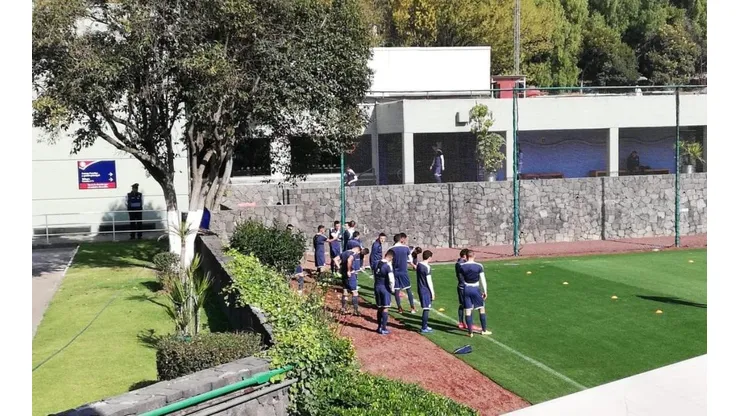 Cruz Azul volvió a los entrenamientos hoy. (CsportsG)