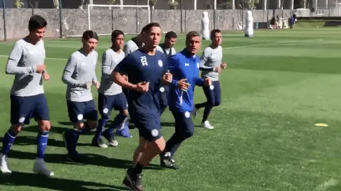 Cruz Azul entrenó hoy en La Noria. (Archivo)