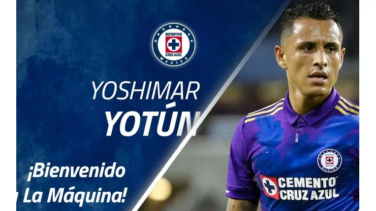 Yotún fue presentado en horas de la tarde de ayer. (Cruz Azul)
