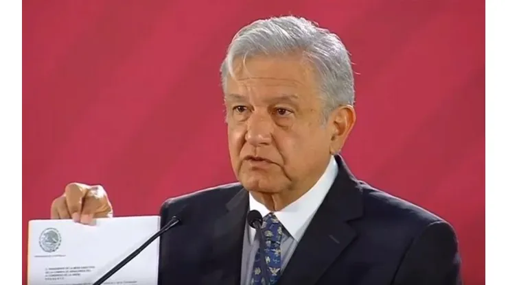AMLO envió un mensaje de apoyo a Cruz Azul. (Archivo)