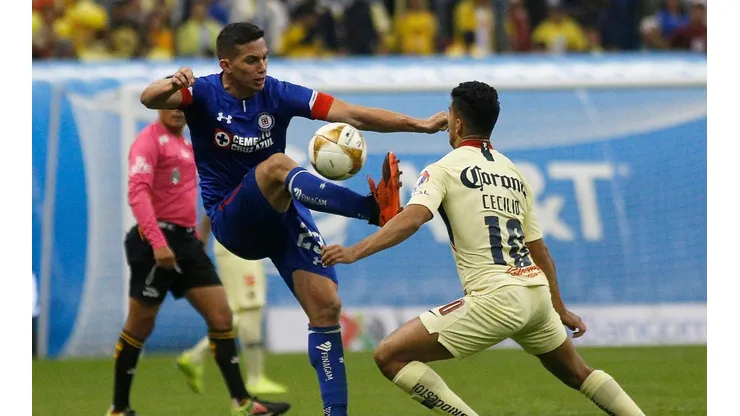 Cruz Azul y América empataron 0-0 en la ida. (Jam Media)