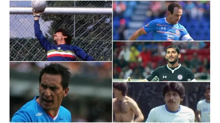 Jugadores referentes de Cruz Azul sin títulos como celestes.