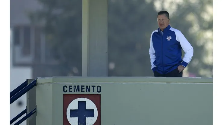 Ricardo Peláez lleva seis meses en Cruz Azul. (Mexsport)
