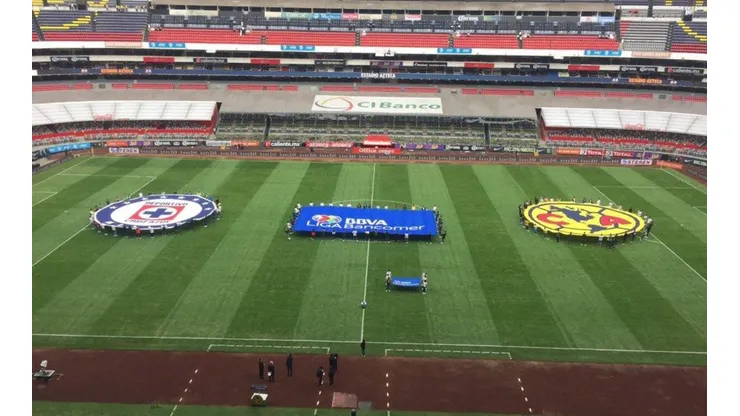 El Estadio Azteca se prepara para la final de ida. (Archivo)