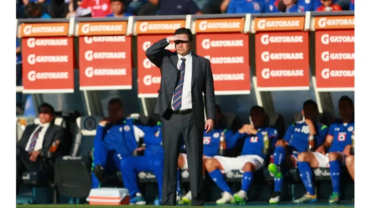 Luis Fernando Tena durante su última etapa con Cruz Azul. (Foto: Jam Media)