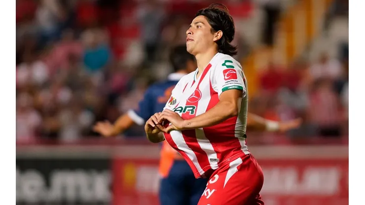 Víctor Dávila fue el goleador de Necaxa este semestre. (Jam Media)
