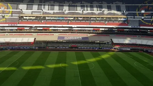 El Estadio Azteca recibirá hoy Cruz Azul vs Monterrey. (Televisa Deportes)