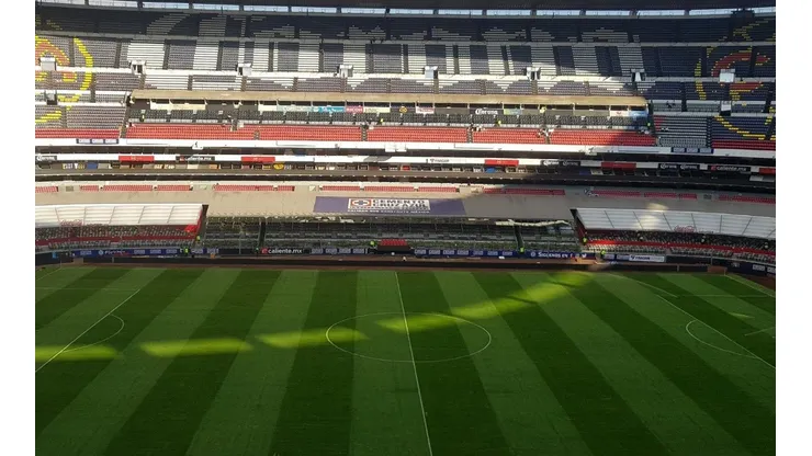 El Estadio Azteca recibirá hoy Cruz Azul vs Monterrey. (Televisa Deportes)