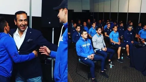 Bernardo Angulo ha sido el coach de Cruz Azul todo este año. (Instagram)