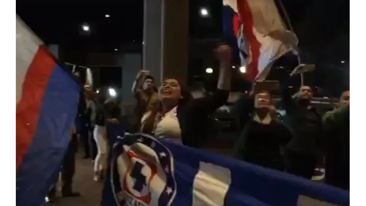 Así fueron los festejos en el hotel de concentración