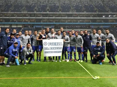 El lindo gesto que tuvo Cruz Azul con un trabajador del cuerpo técnico