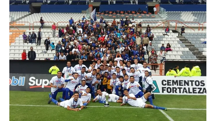 Cruz Azul festejó con la afición la Copa. (Liga Bancomer MX)