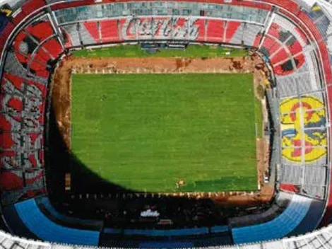 Todo marcha bien: Liga MX autoriza la cancha nueva del Estadio Azteca