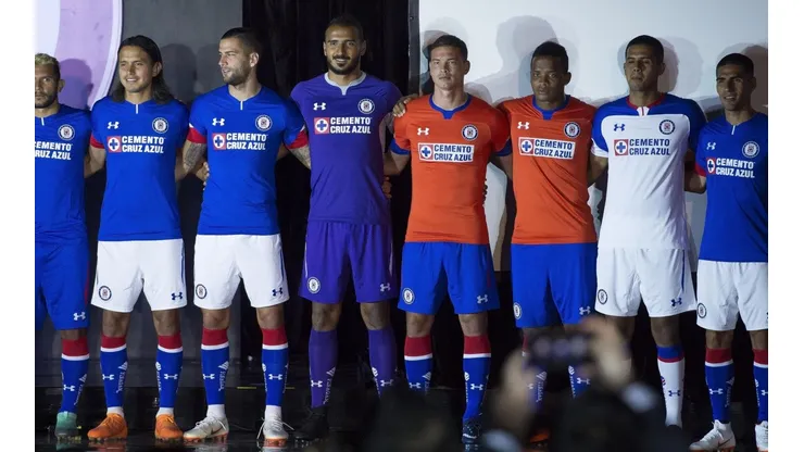 Cruz Azul presentó su última playera en julio. (Mexsport)