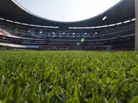 Cruz Azul reconocerá esta tarde el césped nuevo del Estadio Azteca