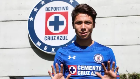 Rodrigo Huescas es el goleador Sub 15 de Cruz Azul. (Archivo)