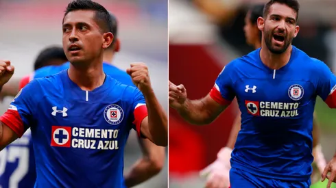 Elías Hernández y Martín Cauteruccio luchan por ser el goleador de Cruz Azul.