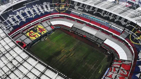 El Estadio Azteca está reemplazando su césped. (Jam Media)