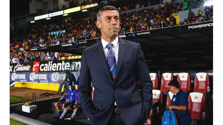 Caixinha atendió a los medios después del triunfo. (Jam Media)