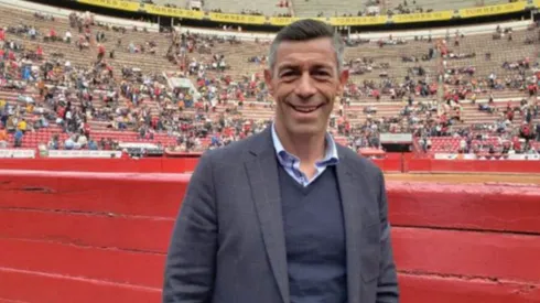 Pedro Caixinha disfrutó esta jornada visitando la Plaza de Toros.