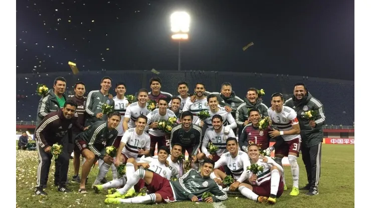 La Sub 21 salió campeona en China. (MiSeleccionMX)