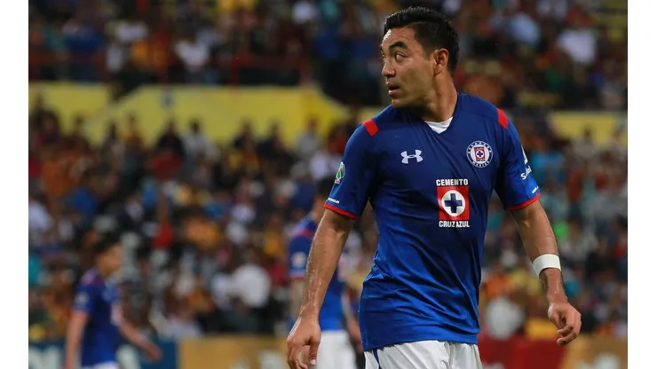 Marco Fabián jugó la temporada 2014 con Cruz Azul. (Foto: Jam Media)