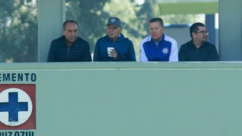 Billy Álvarez fue a la práctica de Cruz Azul esta mañana. (ESPN)