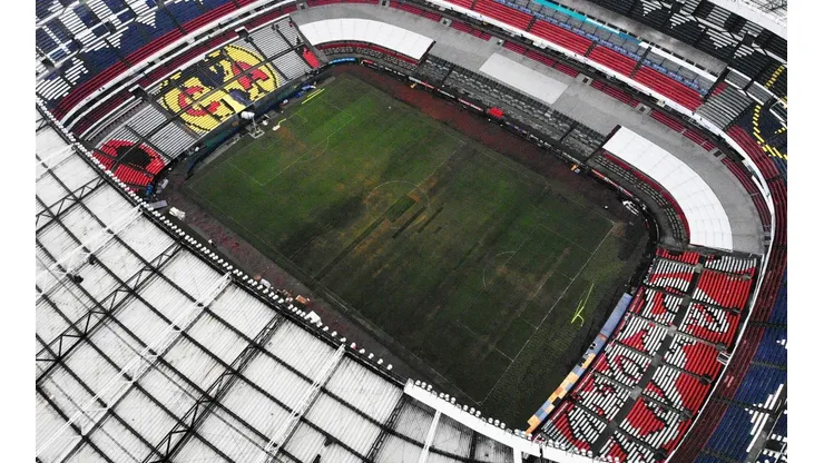Así luce el Azteca por estos días