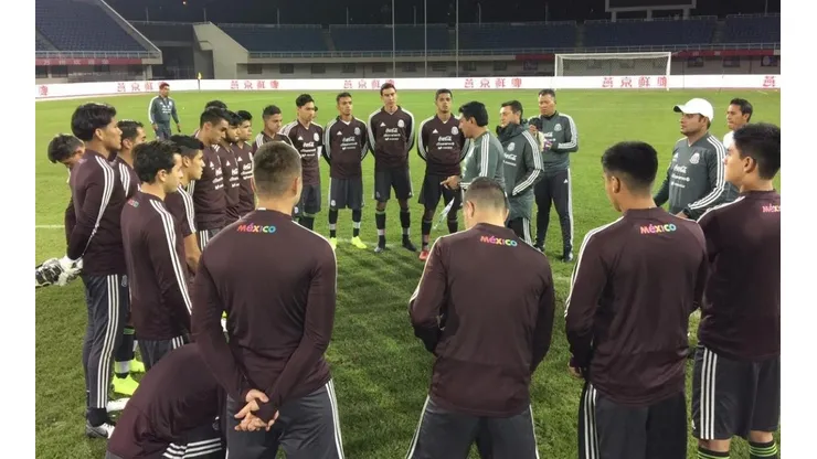 La Sub21 está jugando un torneo amistoso en China. (MiSeleccionMX)
