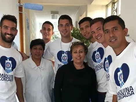Cruz Azul con causa social: Plantel se llena de aplausos tras pintar un asilo de ancianos