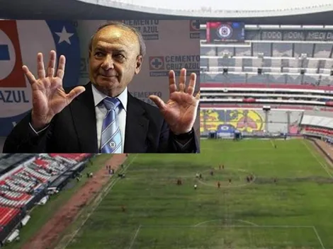 Cruz Azul se queda en el maltrecho Estadio Azteca