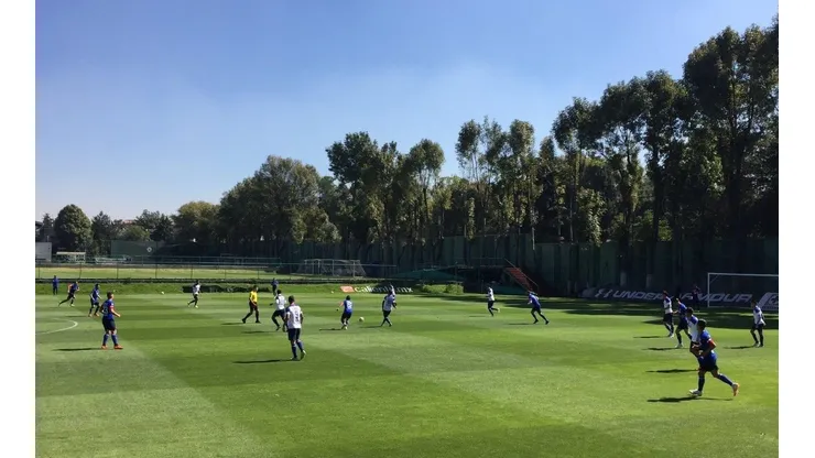Cruz Azul jugó un interescuadras esta mañana. (Archivo)